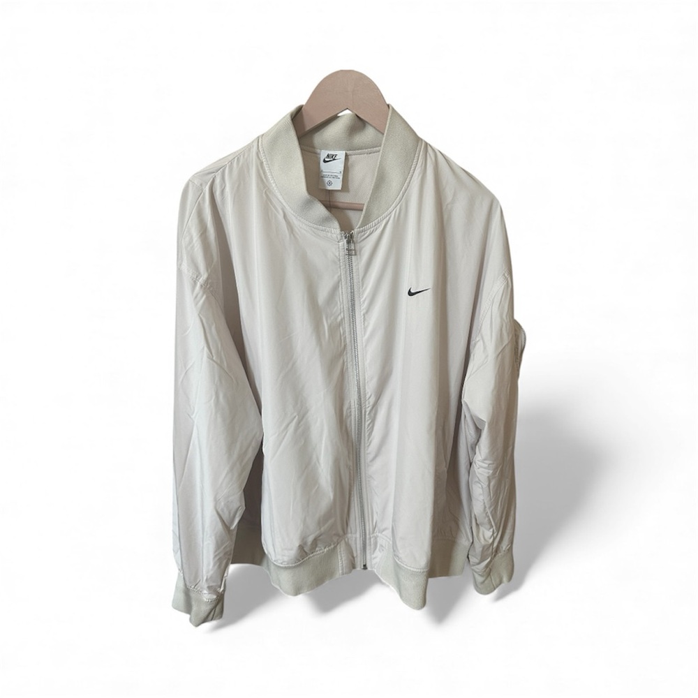 Nike Women's Cream Bomber Jacket